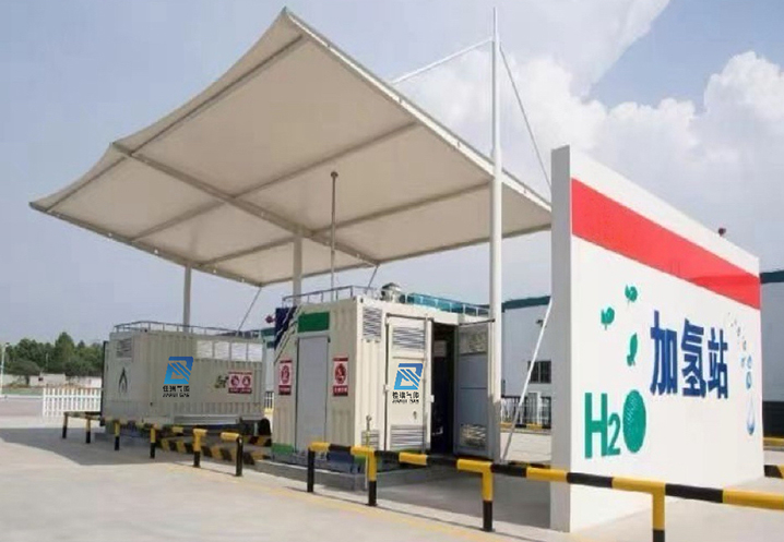 Integrated Hydrogen Production and Refueling Station — Skid-Mounted Hydrogen Refueling Station